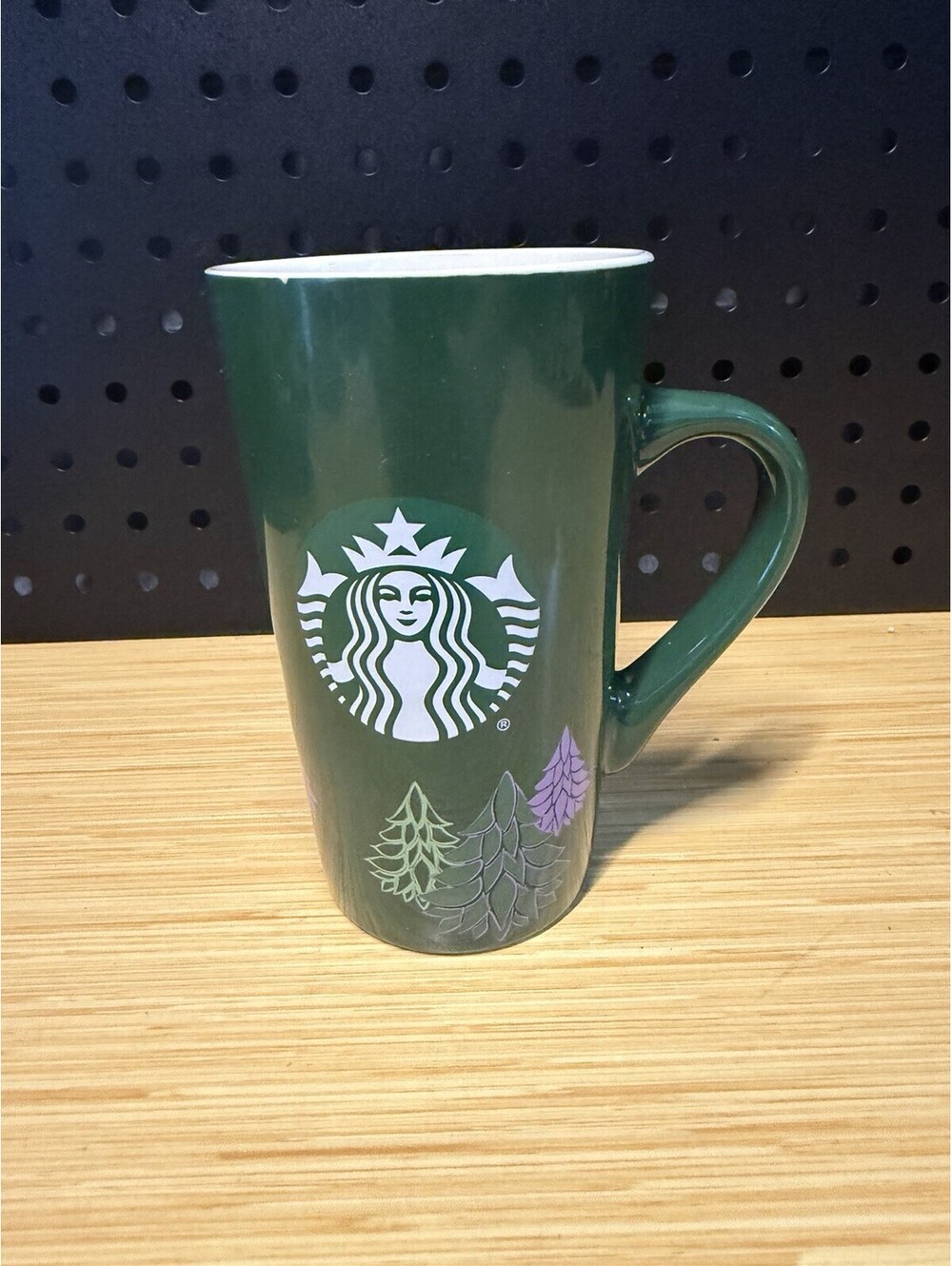 2020 Starbucks Holiday Tall Green Christmas Mug 20 oz Mermaid